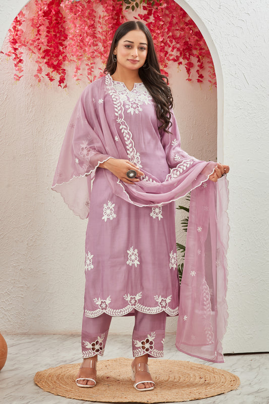 ROMAN SILK KURTI SET (2206)