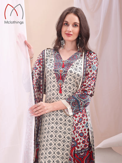 AJRAK PRINT KURTI SET (2659)