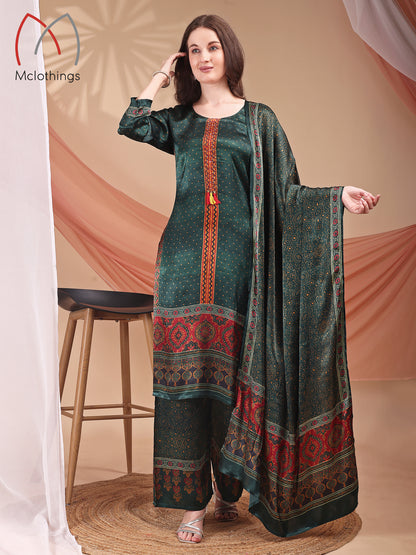 AJRAK PRINT KURTI SET (2879)