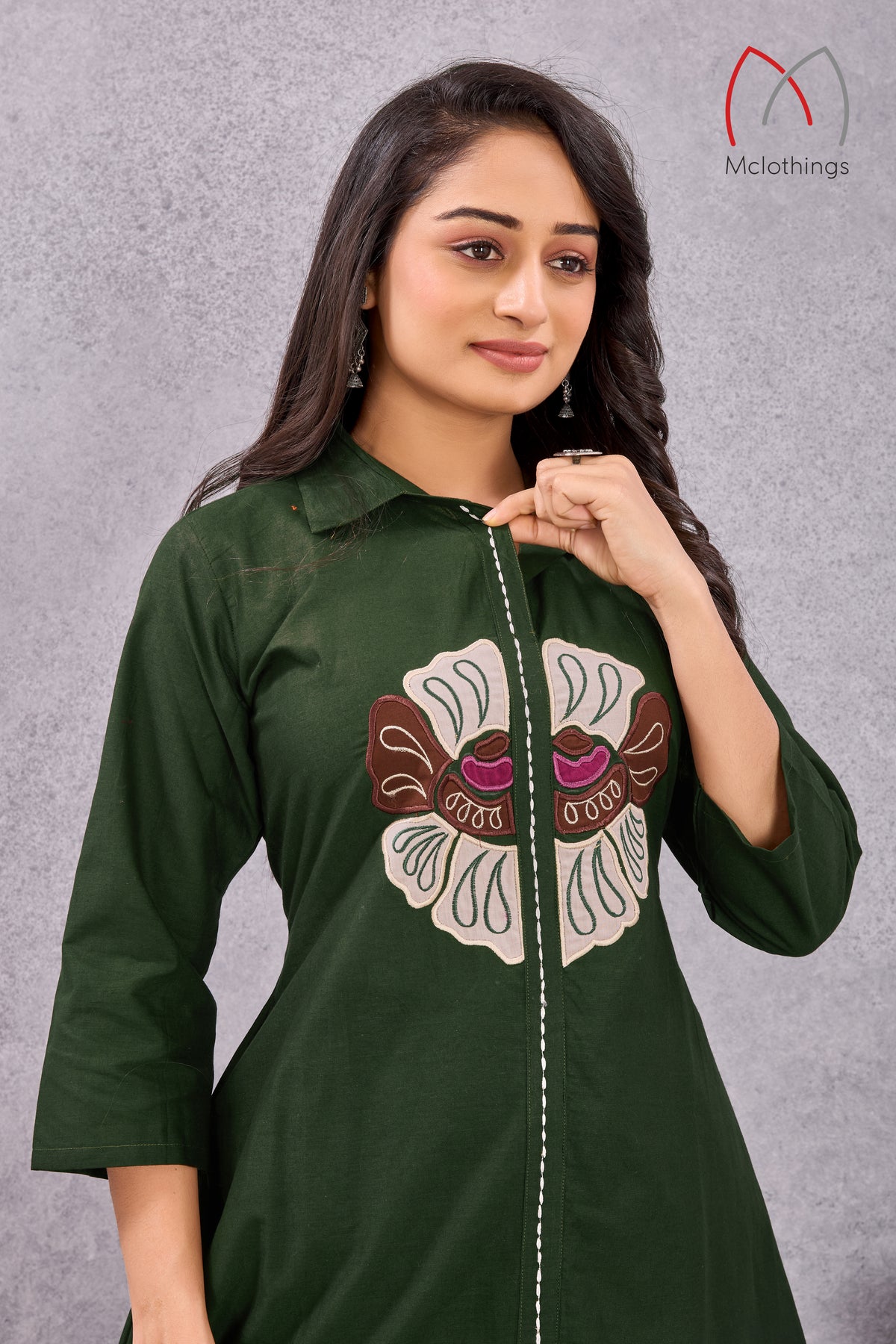 SOFT DABBU COTTON CO-ORD SET (3011)