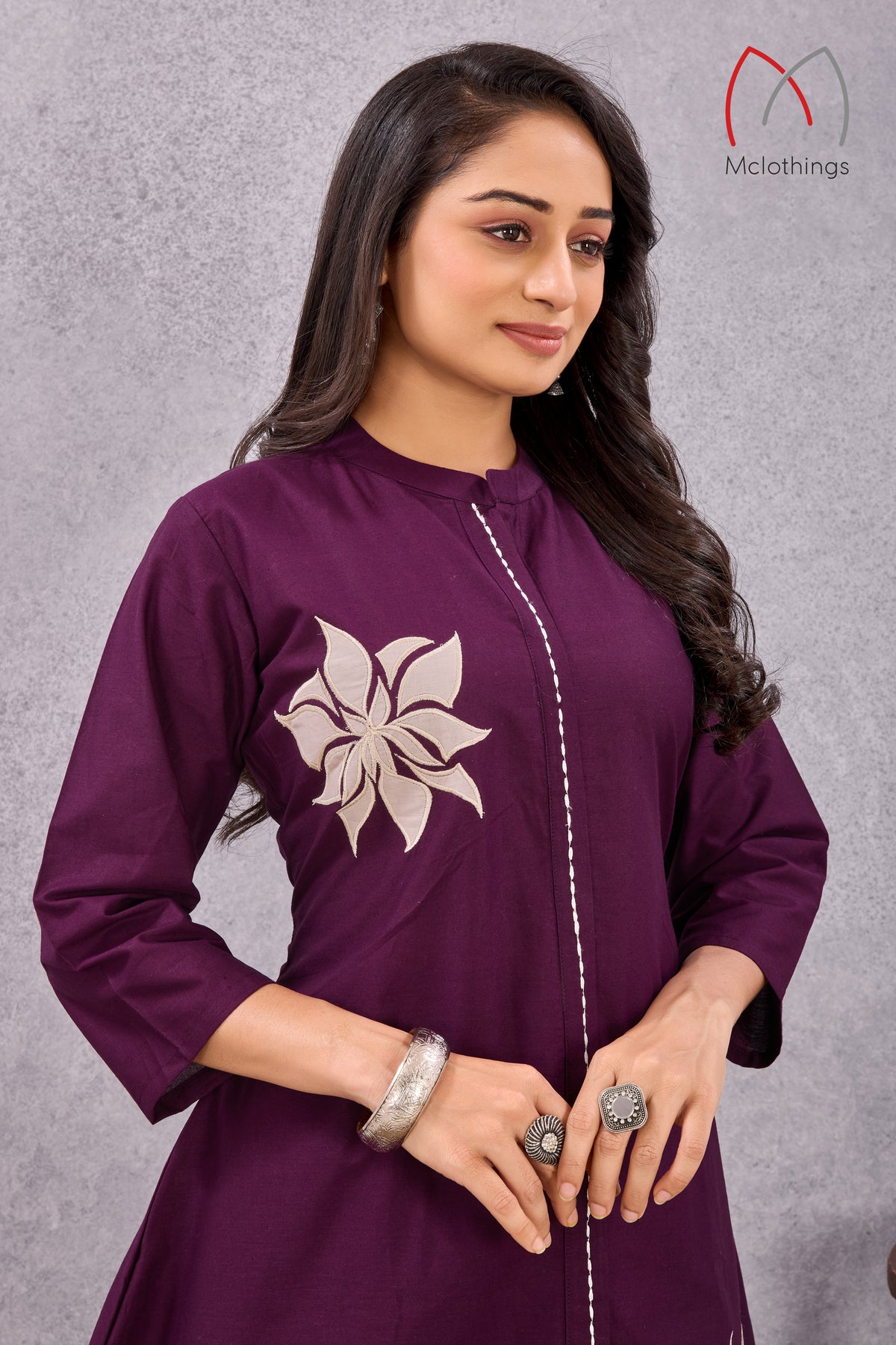 SOFT DABBU COTTON CO-ORD SET (3014)