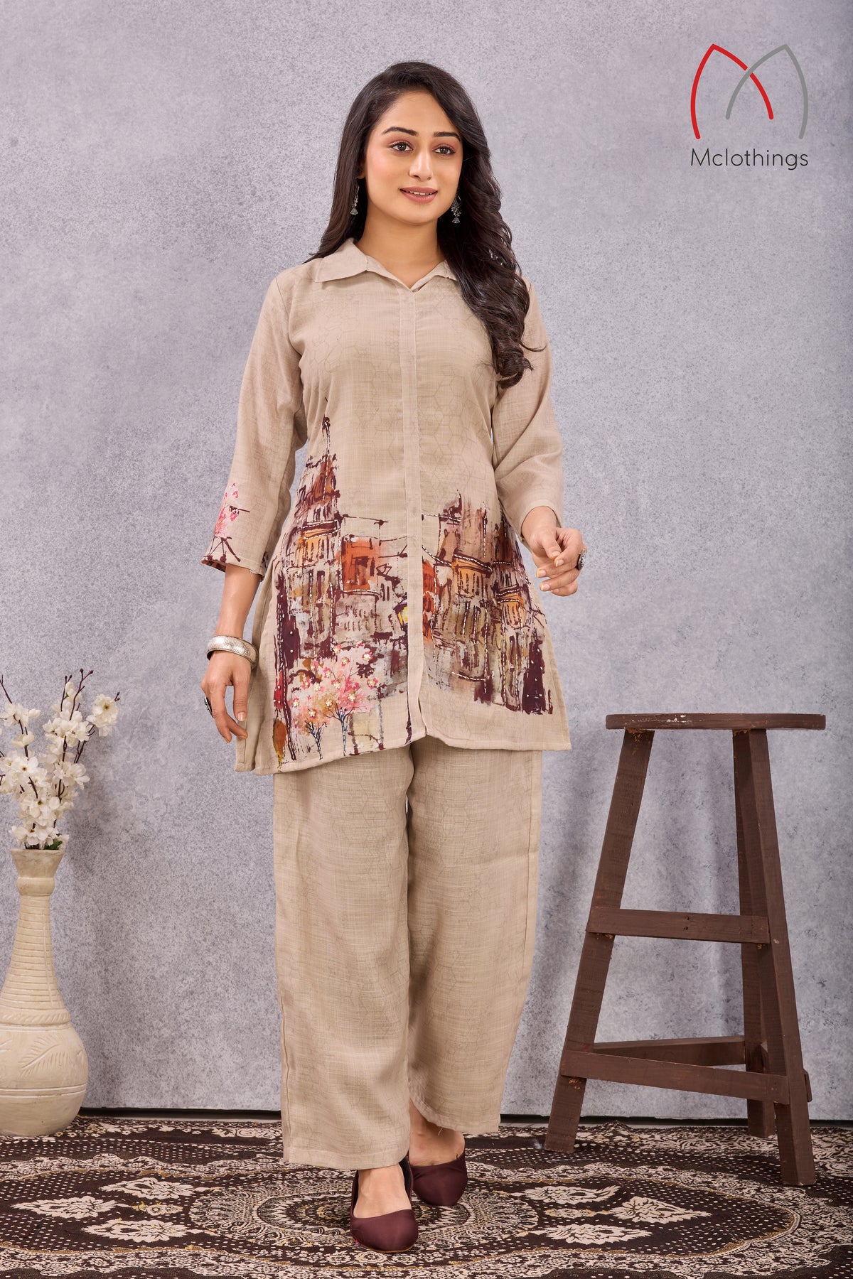LILEN DIGITAL PRINT CO-ORD SET (2977)