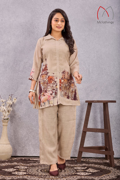 LILEN DIGITAL PRINT CO-ORD SET (2977)
