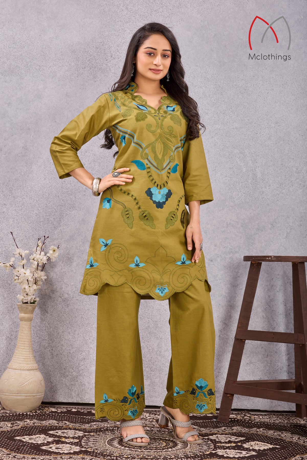 SOFT COTTON FLEX CO-ORD SET(2831)