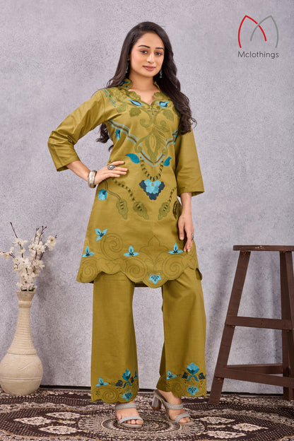 SOFT COTTON FLEX CO-ORD SET(2831)