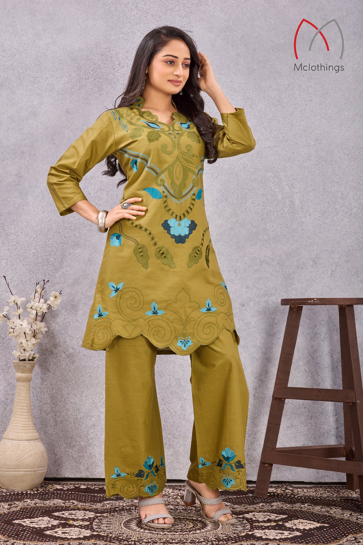 SOFT COTTON FLEX CO-ORD SET(2831)