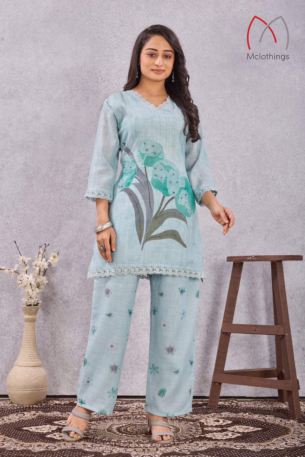 LILEN DIGITAL PRINT CO-ORD SET (2975)
