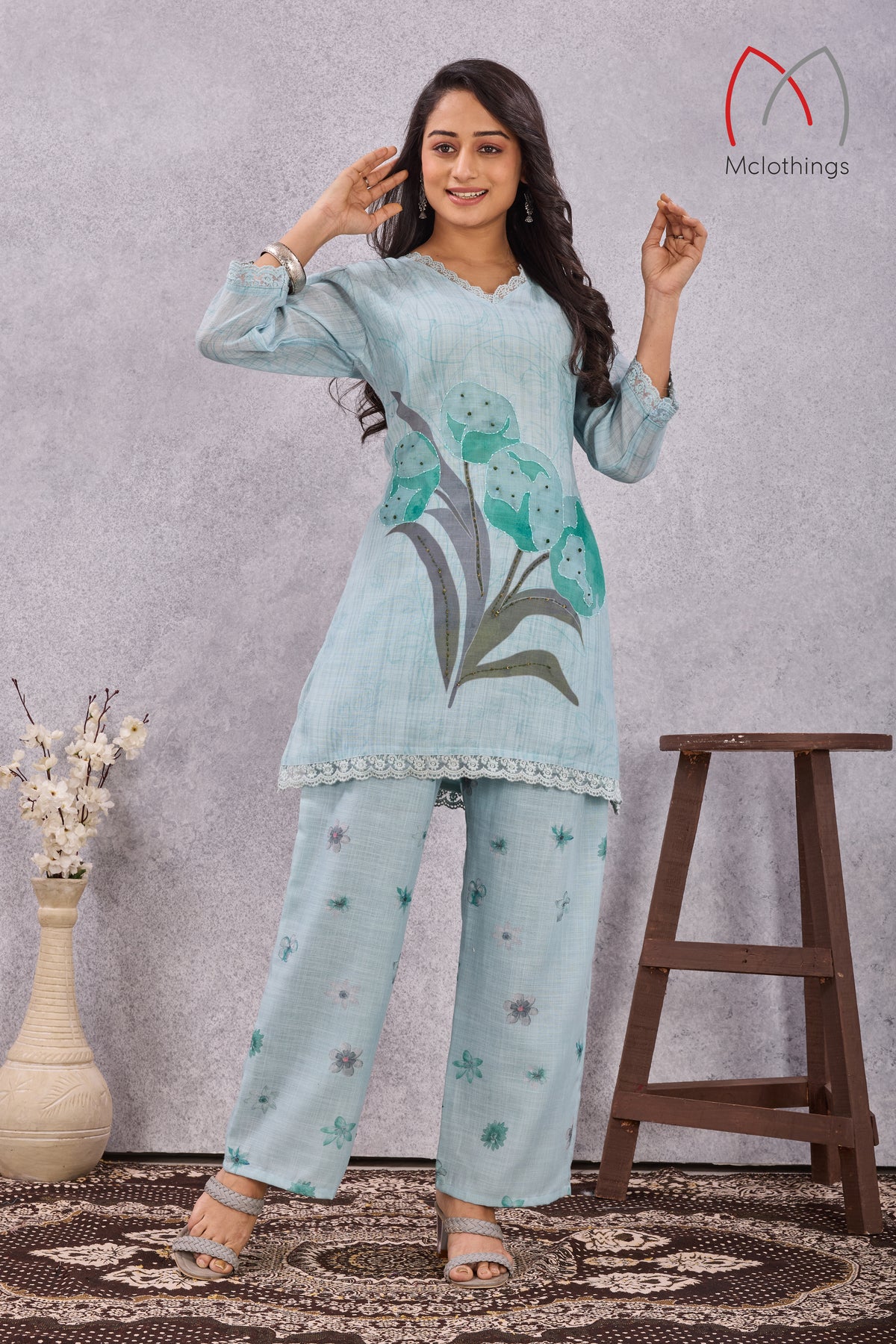 LILEN DIGITAL PRINT CO-ORD SET (2975)