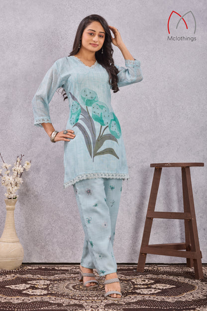 LILEN DIGITAL PRINT CO-ORD SET (2975)