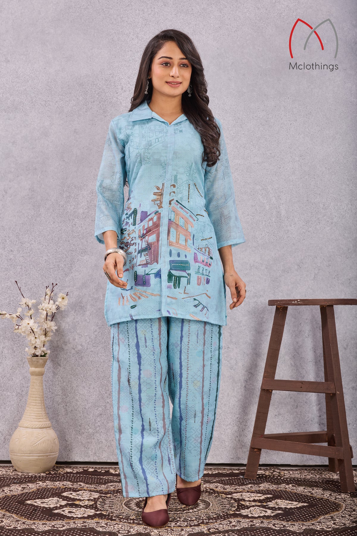 LILEN DIGITAL PRINT CO-ORD SET (2978)