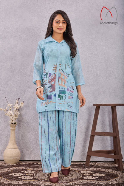 LILEN DIGITAL PRINT CO-ORD SET (2978)