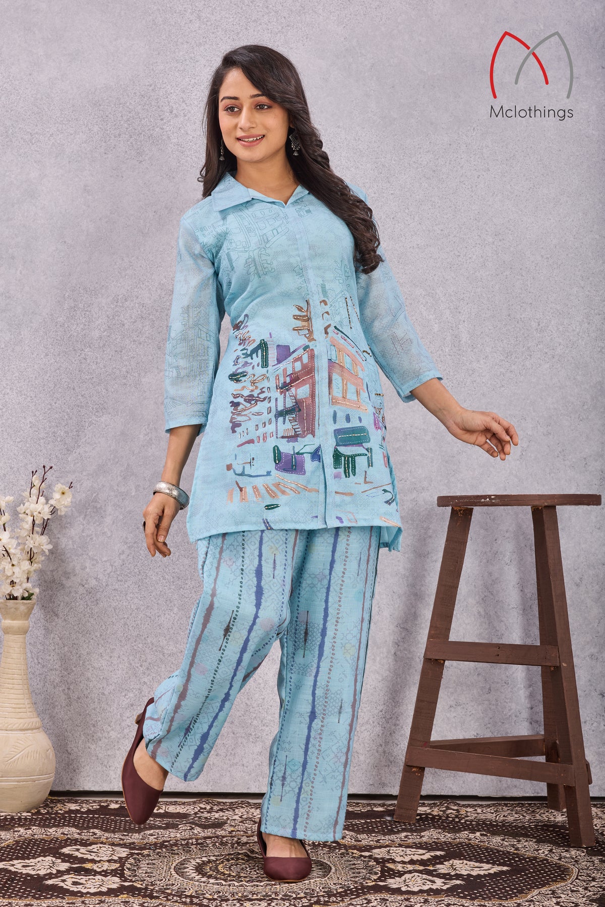 LILEN DIGITAL PRINT CO-ORD SET (2978)