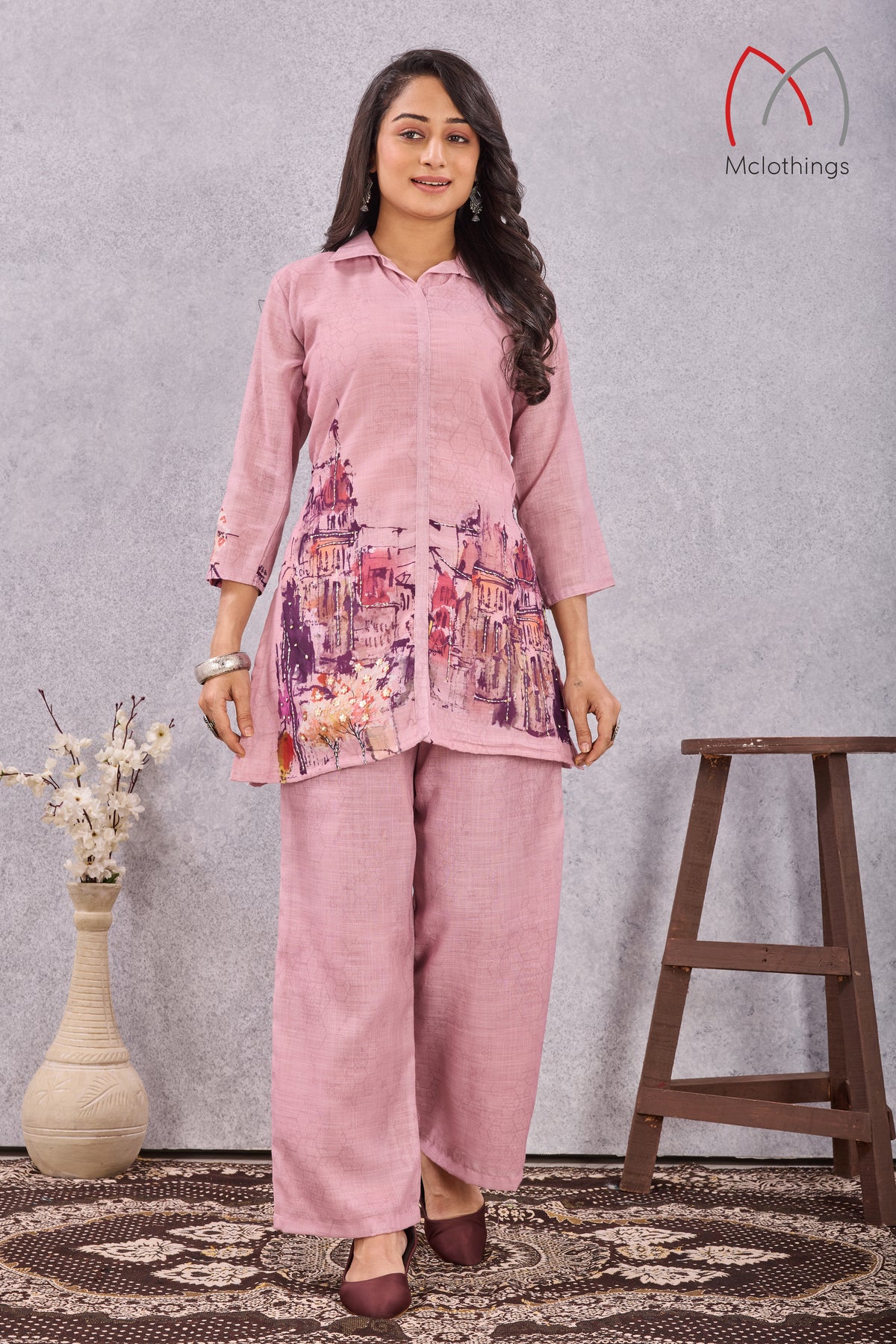 LILEN DIGITAL PRINT CO-ORD SET (2977)