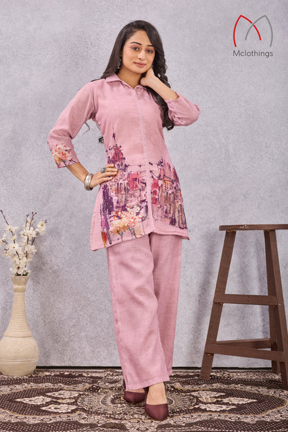 LILEN DIGITAL PRINT CO-ORD SET (2977)