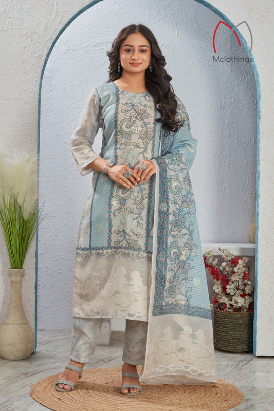 LILEN JACQUARD KURTI (2711)