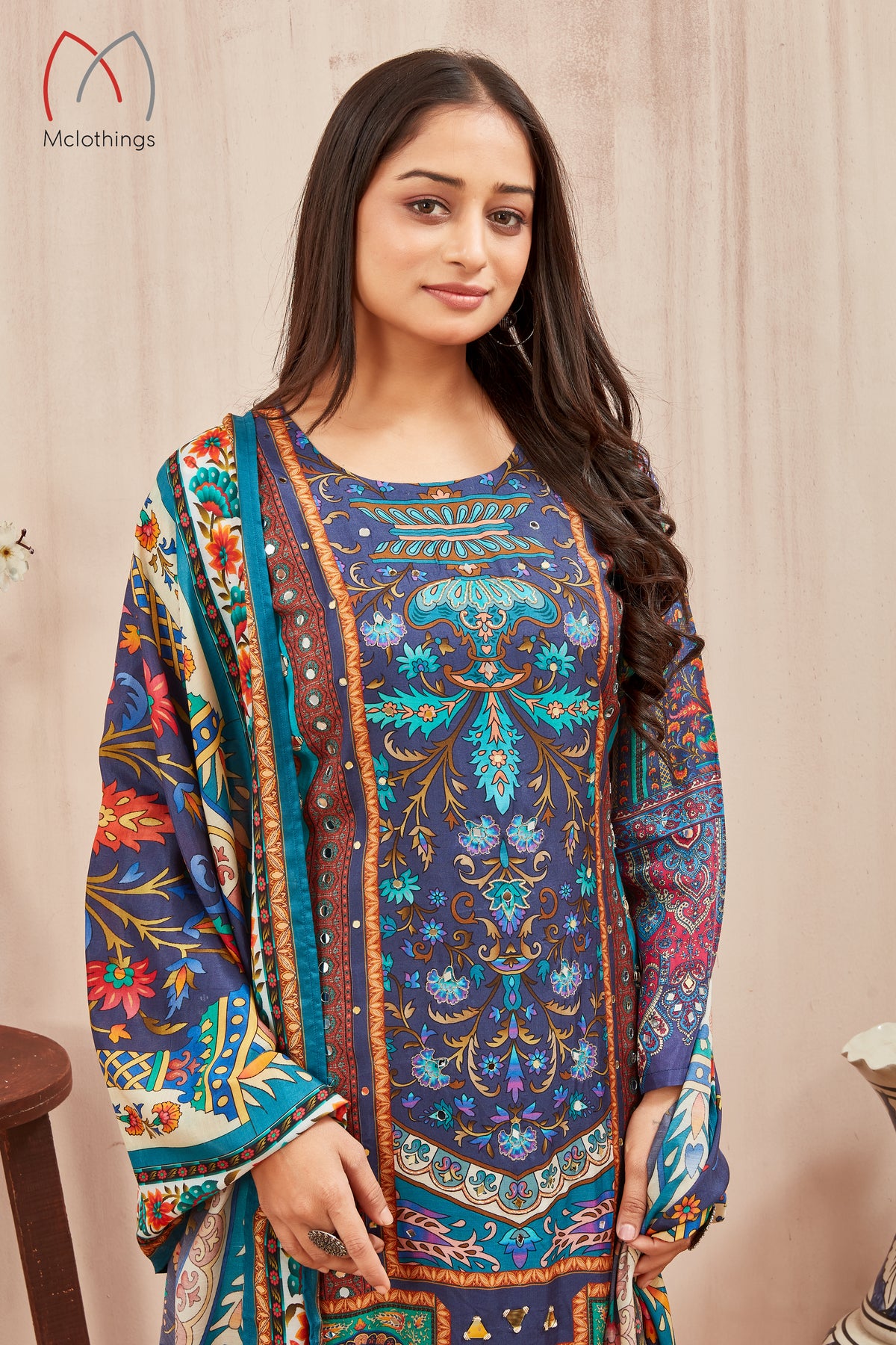 VISCOSE MUSLINE KURTI (2219)