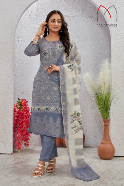 LILEN KURTI SET (2741)