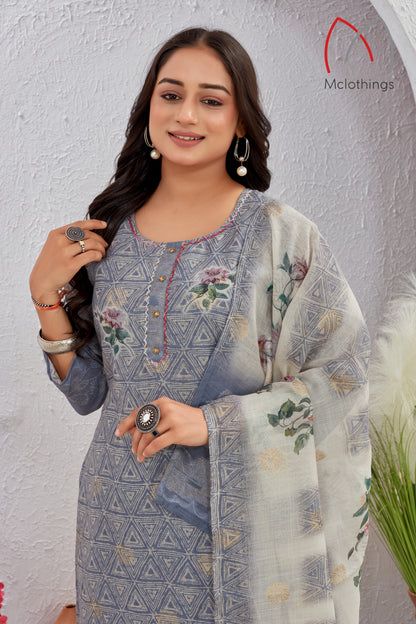LILEN KURTI SET (2741)