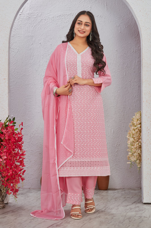 RAYON SHIFFLE WORK (2636)