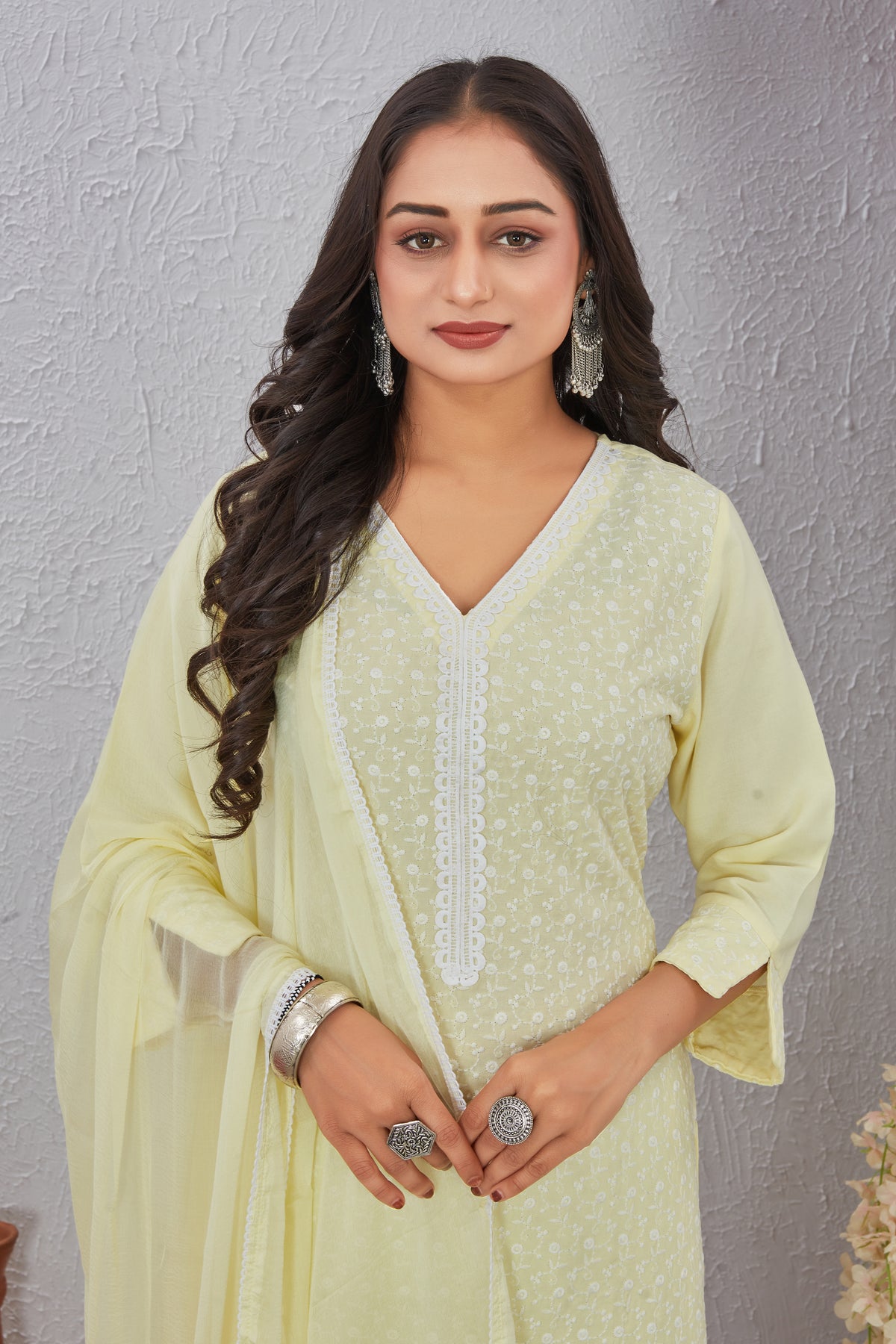 RAYON SHIFFLE WORK (2636)