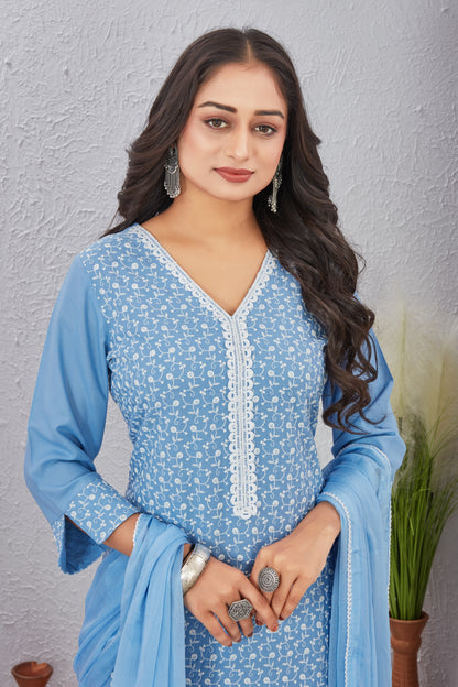 RAYON SHIFFLE WORK (2636)