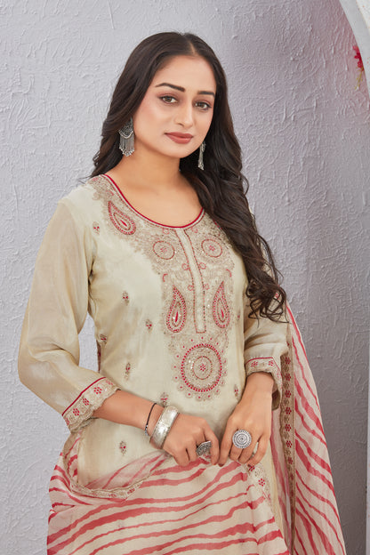 Viscose Shimmer Kurta Palaazo Set (2218)