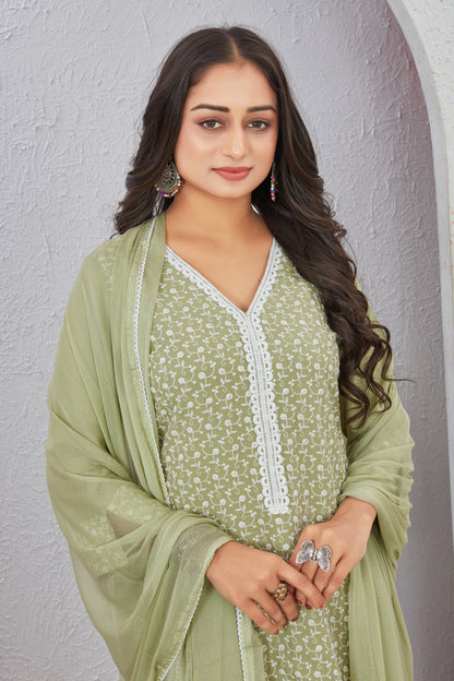 RAYON SHIFFLE WORK (2636)