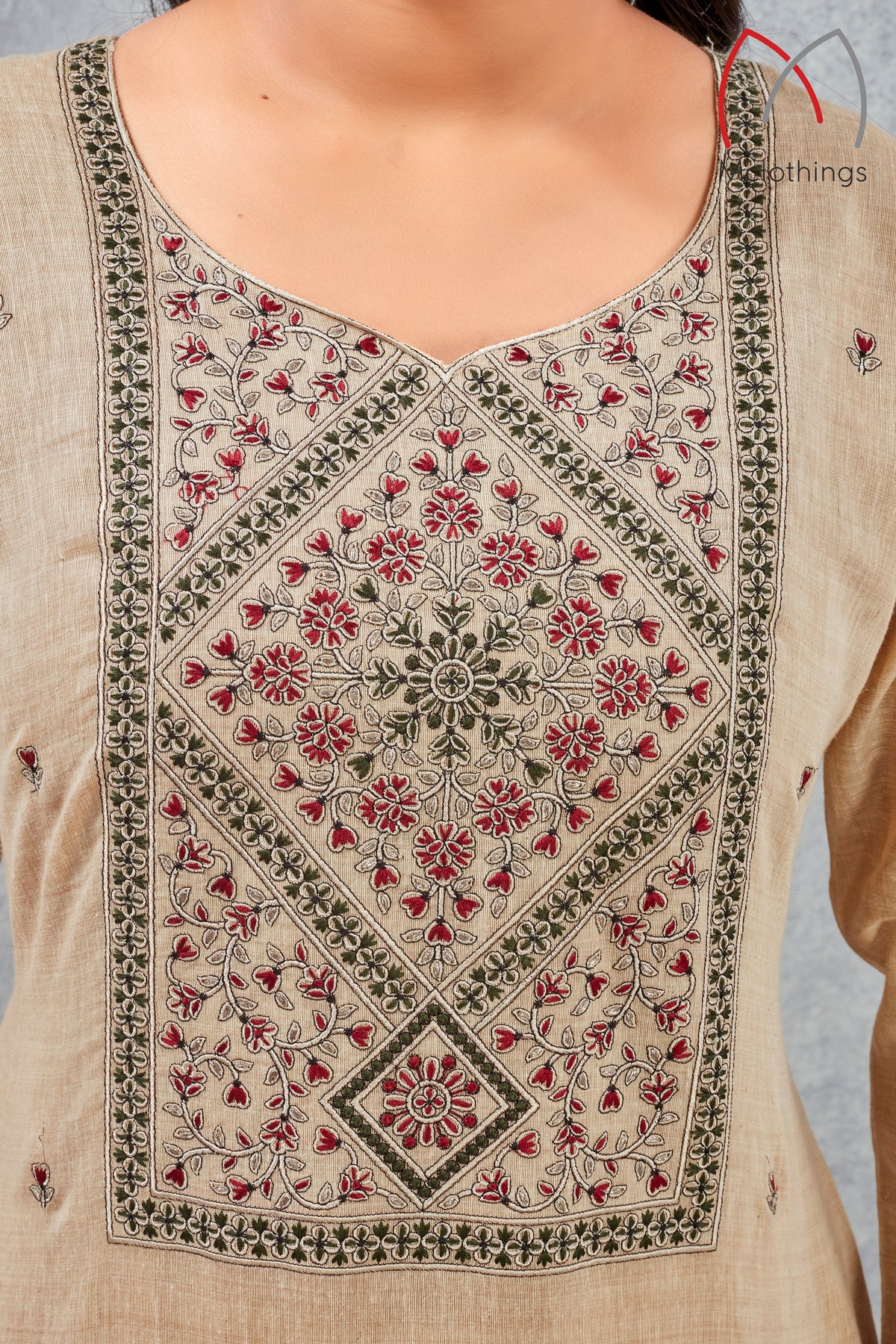 Viscose Linen Silk Kurta Set
