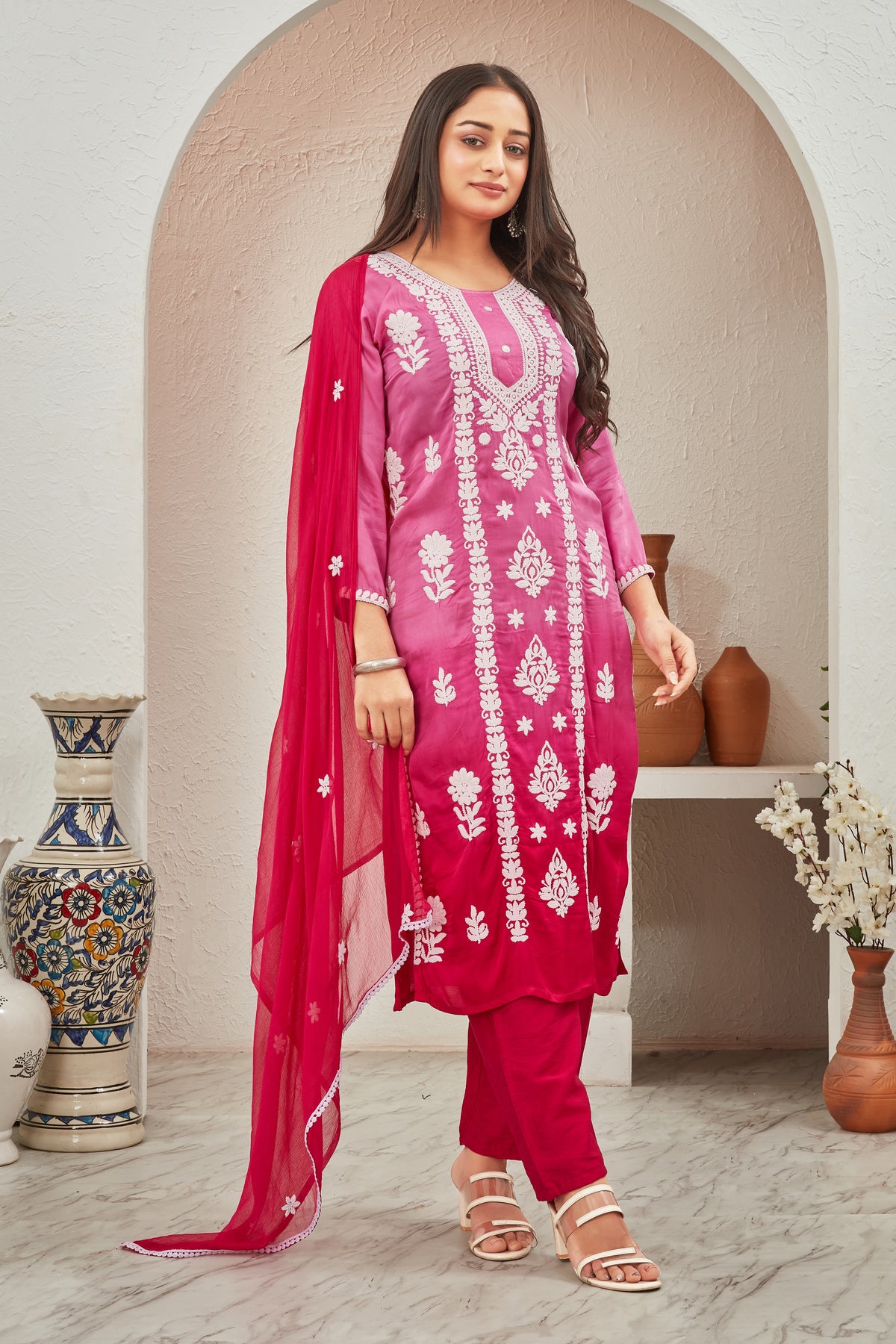 Rosy Grace Suit Set