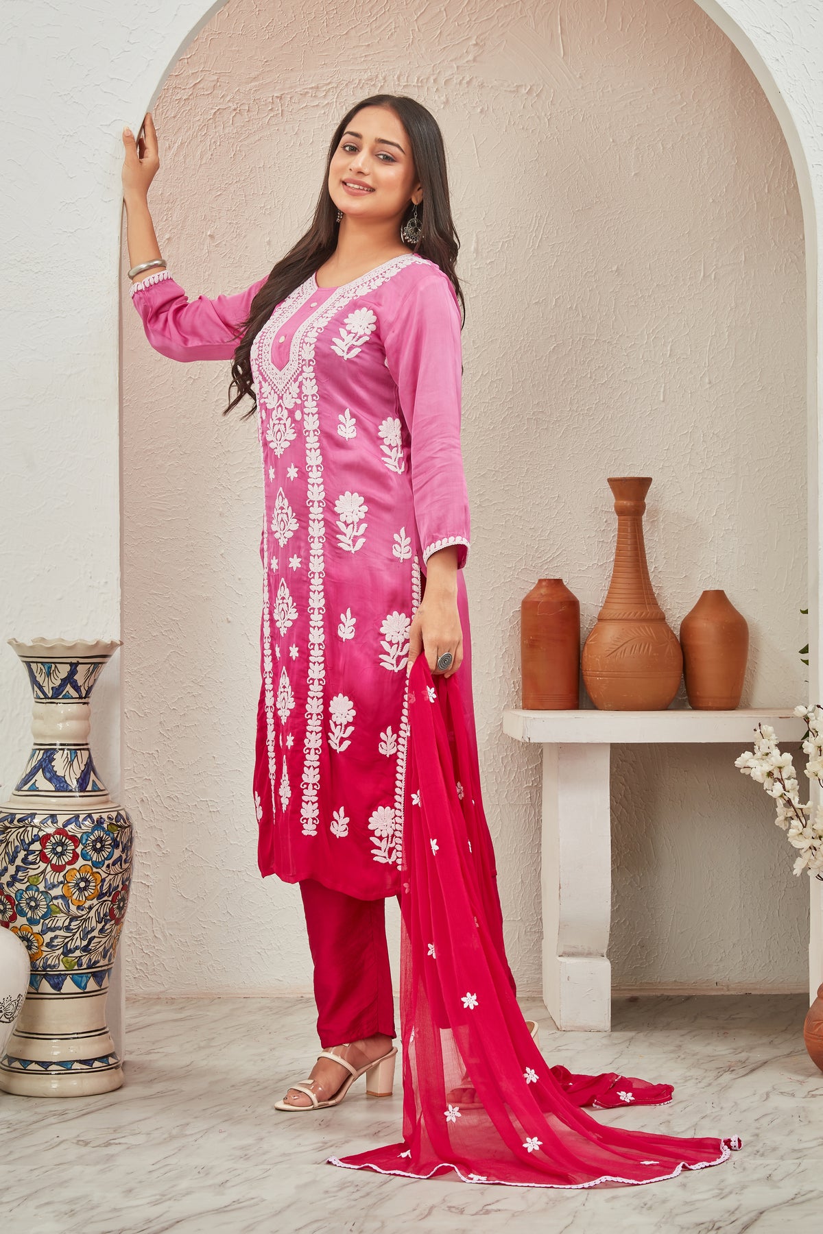 Rosy Grace Suit Set
