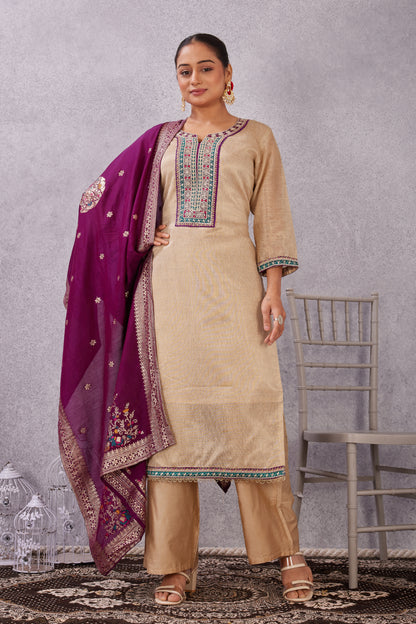 LILEN SHIMMER KURTI SET (2866-A)