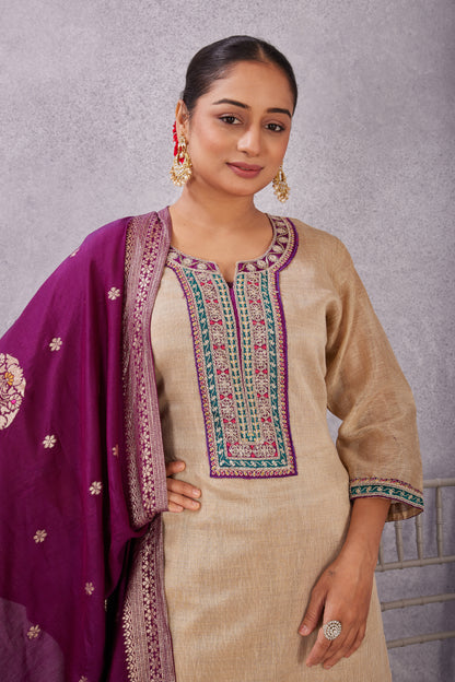 LILEN SHIMMER KURTI SET (2866-A)