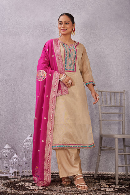 LILEN SHIMMER KURTI SET (2866-A)
