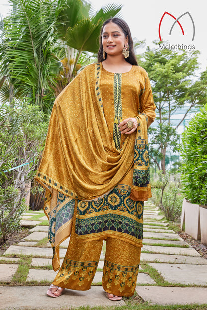 AJRAK PRINT KURTI SET (2879)