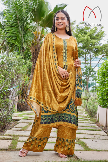 AJRAK PRINT KURTI SET (2879)