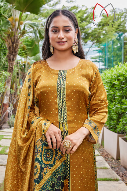 AJRAK PRINT KURTI SET (2879)