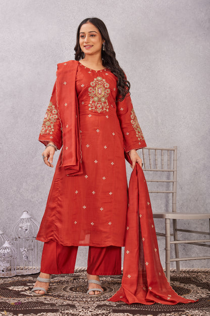 MULL CHANDERI 3 PCS (2950)