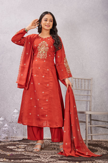 MULL CHANDERI 3 PCS (2950)